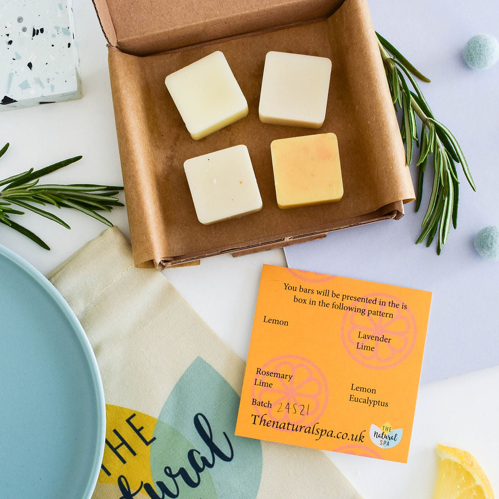 Citrus Mini Conditioner Bar Sampler - gift set with 4 mini conditioner bars