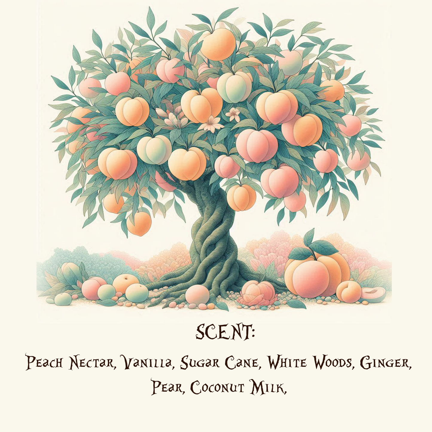 Ginger Peach Organic Body Lotion