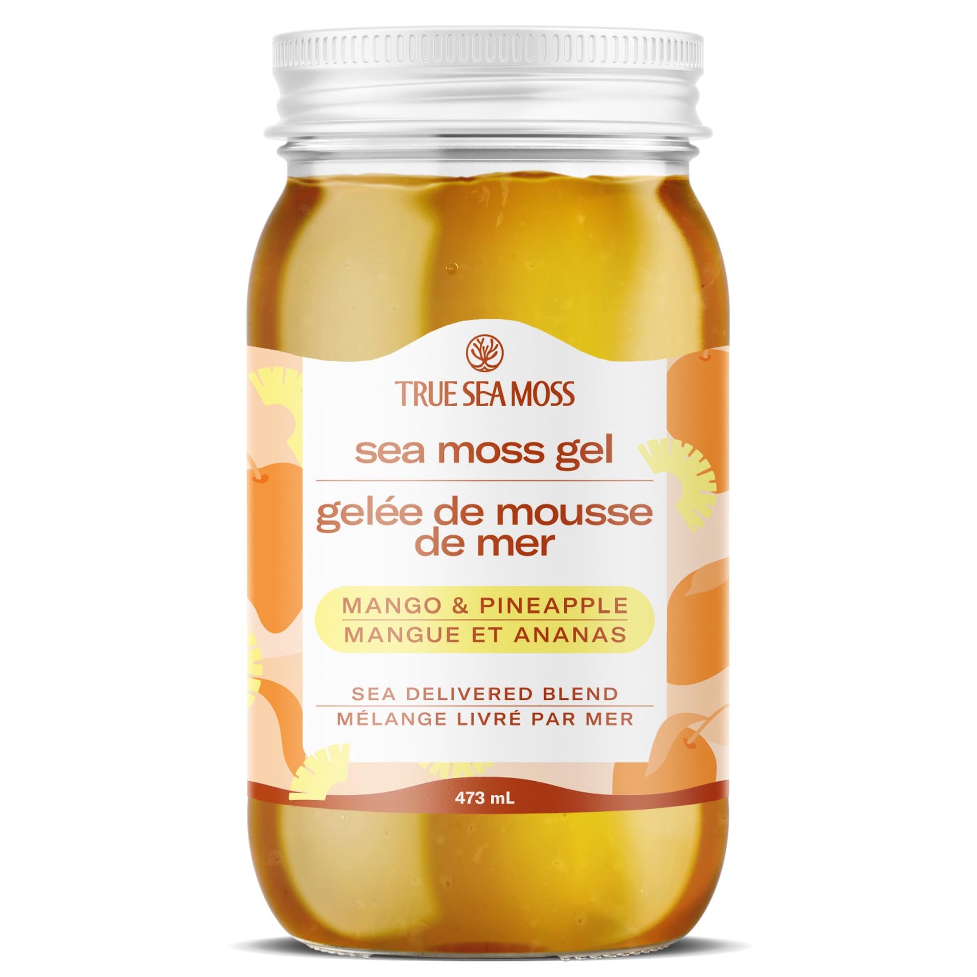 TrueSeaMoss – Mango Pineapple Sea Moss Gel – 473mL - Canadian Distribution - Ships Free Within Canada on Orders Above CAD $199-0