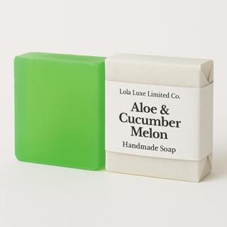 Aloe & Cucumber Melon Handmade Soap-0