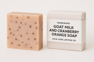 Goat Milk and Cranberry Orange Soap-0