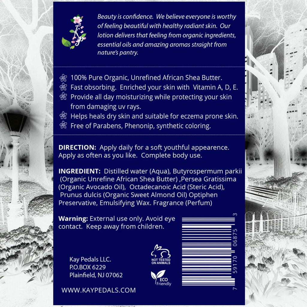 Manhattan Natural Organic Body Lotion