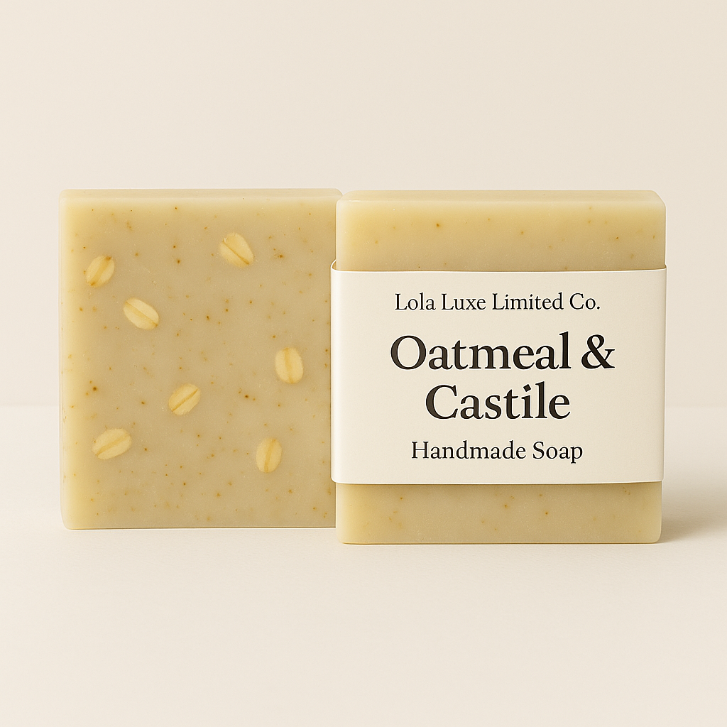 Oatmeal & Castile Handmade Soap-0
