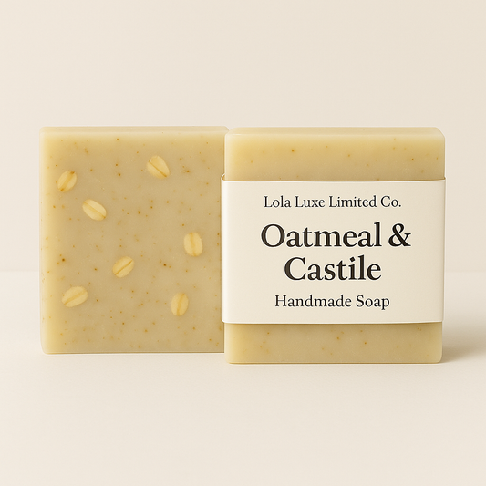 Oatmeal & Castile Handmade Soap-0