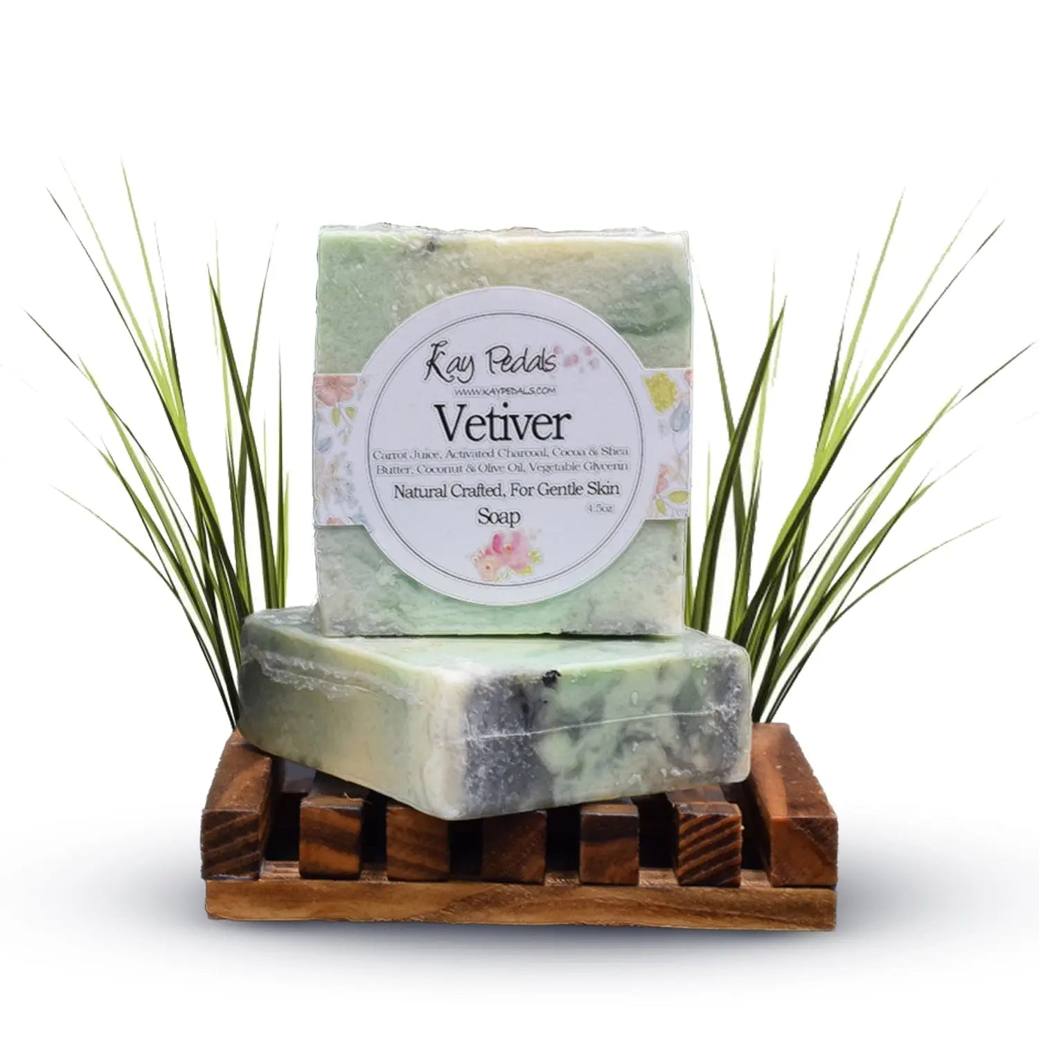 Vetiver Natural Crafted Bar Soap 4.5oz