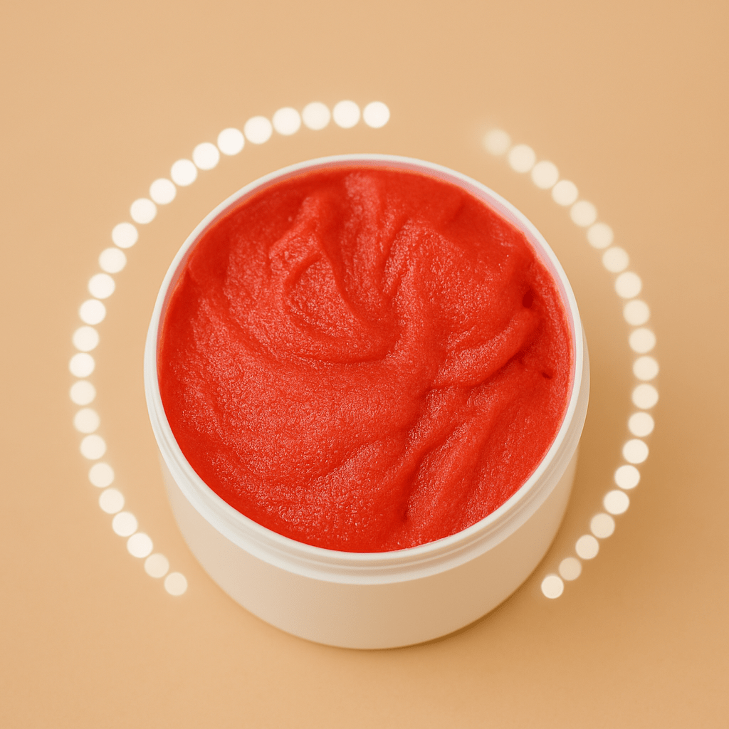 Foaming Sugar Scrub with Pink Clay