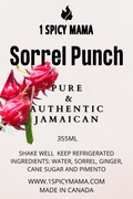 ALL NATURAL SORREL DRINK *4 PACK